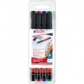MARKER EDDING PERMANENT PEN 141F 0,6mm SET 4/1