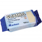 MODELIRNA MASA GLINAMOL KARBON 450g SIVA