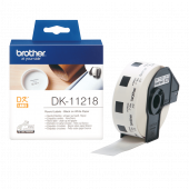 NALEPKE TERMO OKROGLE 24mm BELE BROTHER QL DK-11218 1000/1