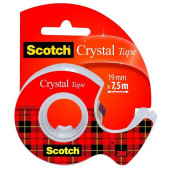 NEVIDNI LEPILNI TRAK NA PODAJALCU 3M SCOTCH CRYSTAL TAPE 6-1975D