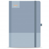 NOTES BLOK Z ELASTIKO A5 ČRTNI STREET NOTES CASUAL BLUE