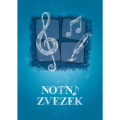 NOTNI ZVEZEK A4 16 LISTNI