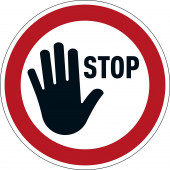 TALNA ODSTRANLJIVA OZNAKA STOP 430mm DURABLE 104203