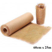 ZAREZAN ZAŠČITNI OVOJNI PAPIR SATJE 70g 60cm x 25m RJAV