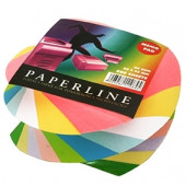 BARVNA LEPLJENA PAPIRNA KOCKA 85x85x45mm PAPERLINE