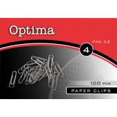 SPONKE ZA PAPIR OPTIMA 32mm ŠT.4 100/1