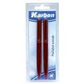 PEČATNI VOSEK KARBON RDEČ 2/1
