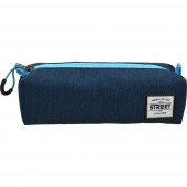ŠOLSKA PERESNICA 20x6x7cm STREET ROUND ONE BLUE