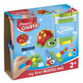 PLASTELIN V LONČKU MAPED CREATIV 4x120g