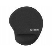 PODLOGA ZA MIŠKO Z OPORO SANDBERG GEL MOUSEPAD WRIST REST 820-98 ČRNA
