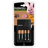 POLNILEC ZA BATERIJE + 2 BATERIJE AA 1300mAh NiMH DURACELL CEF14