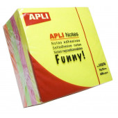 SAMOLEPILNA KOCKA APLI 75x75 NEON 1/400