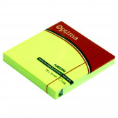 SAMOLEPILNI BLOKEC 75x75 NEON ZELENA 1/100