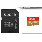 SPOMINSKA KARTICA SDHC SANDISK MICRO 32GB XTREME 100/60MB/s, UHS-I U3