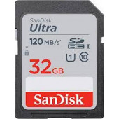 SPOMINSKA KARTICA SDHC SANDISK 32GB ULTRA 120 MB/s, UHS-I, C10