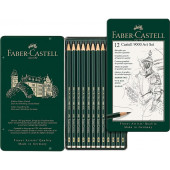 SET GRAFITNIH SVINČNIKOV FABER CASTELL 9000 ART SET 12/1