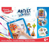 KREATIVNI SET TABLA ZA BARVANJE MAPED CREATIVE ARTIST BOARD ERASABLE DRAWINGS