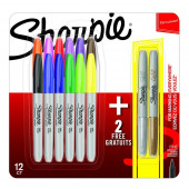 MARKER SHARPIE FINE SET 12/1 +2 GRATIS
