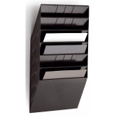 STENSKI NOSILEC ZA DOKUMENTE 6xA4 LEŽEČE DURABLE FLEXIBOXX ČRN 1709785060