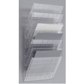 STENSKI NOSILEC ZA DOKUMENTE 6xA4 LEŽEČE DURABLE FLEXIBOXX PROZOREN 1709785400