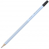 SVINČNIK GRAFITNI Z RADIRKO FABER CASTELL GRIP 2001 B SKY BLUE