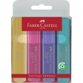 TEKSTMARKER FABER CASTELL 46 PASTEL SET 4
