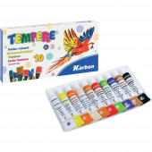 TEMPERA BARVICE KARBON 10x18ml KARTON