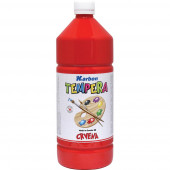 BARVICE TEMPERA KARBON 1L RDEČA