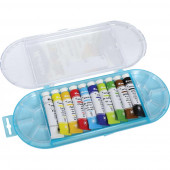 TEMPERA BARVICE KARBON 10x12ml PVC