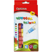 TEMPERA BARVICE OPTIMA 10x12ml KARTON