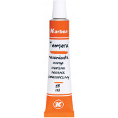 TEMPERA BARVICA V TUBI KARBON 18ml ORANŽNA