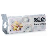 TOALETNI PAPIR TROSLOJNI OLALA PURE WHITE 10 rolic