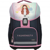 ERGONOMSKA ŠOLSKA TORBA 30,5x20X41cm ABC STREET FASHIONISTA
