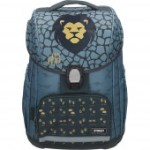 ERGONOMSKA ŠOLSKA TORBA 30,5x20X41cm ABC STREET WILD CHILD LION