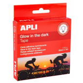 SAMOLEPILNI ODSEVNI TRAK 20mmx5m APLI GLOW IN THE DARK 19235
