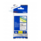 TRAK ZA NALEPKE BROTHER P-TOUCH LAMINIRAN BEL-ČRN 24mm TZe-251