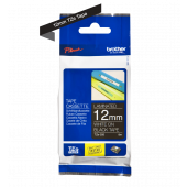 TRAK ZA NALEPKE BROTHER P-TOUCH LAMINIRAN ČRN-BEL 12mm TZe-335