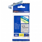 TRAK ZA NALEPKE BROTHER P-TOUCH LAMINIRAN SREBRN-ČRN 12mm TZe-M931