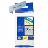 TRAK ZA NALEPKE BROTHER P-TOUCH LAMINIRAN SREBRN-ČRN 36mm TZe-M961