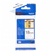 TRAK ZA NALEPKE BROTHER P-TOUCH NELAMINIRAN BEL-ČRN 18mm TZe-N241