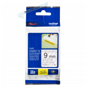 TRAK ZA NALEPKE BROTHER P-TOUCH LAMINIRAN STRONG ADH. PROZOREN-ČRN 9mm TZe-S121