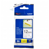 TRAK ZA NALEPKE BROTHER P-TOUCH LAMINIRAN STRONG ADH. BEL-ČRN 12mm TZe-S231