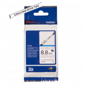 TRAK ZA NALEPKE BROTHER P-TOUCH HEAT SHRINK TUBE BEL-ČRN 8,8mm HSe-221