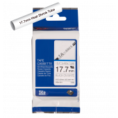 TRAK ZA NALEPKE BROTHER P-TOUCH HEAT SHRINK TUBE BEL-ČRN 17,7mm HSe-241