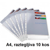 VLOŽEK A4 RAZTEGLJIV 0,11mm  KLIPKO 10/1