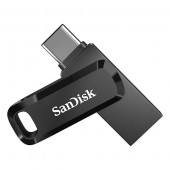 USB KLJUČ USB C&USB 128Gb SANDISK ULTRA DUAL GO 3,2 SDDDC3-128G-G46 ČRN