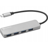 USB HUB RAZDELILEC 4v1 SANDBERG USB-C do 4x USB 3.0 SAVER 336-20