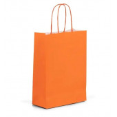 PAPIRNATE NOSILNE VREČKE Z ROČAJEM 180x80x220 ORANŽNA