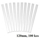 ZAPIRALA ZA VREČKE 120mm BELA ZAP-120 100 kos