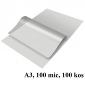 ŽEPKI ZA PLASTIFICIRANJE KLIPKO A3 100mic 100/1